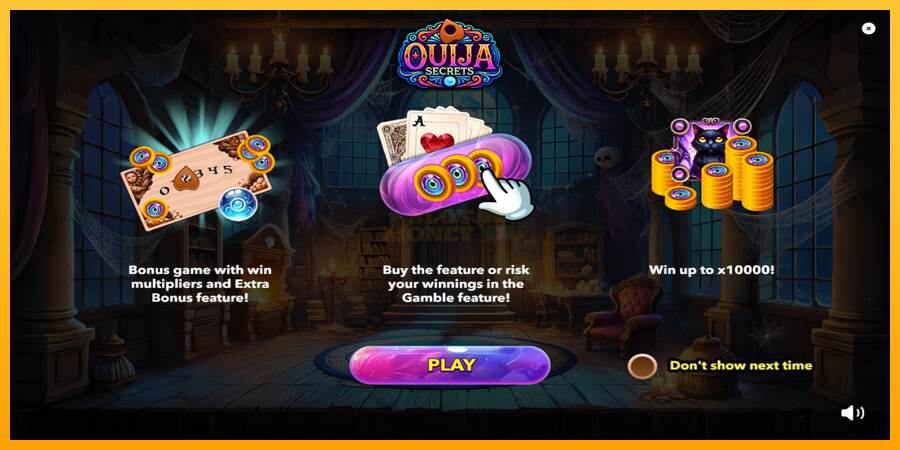 Ouija Secrets máquina de juego por dinero, imagen 1