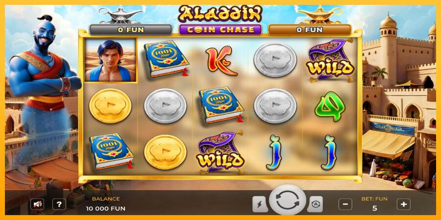 Aladdin Coin Chase máquina de juego por dinero, imagen 1