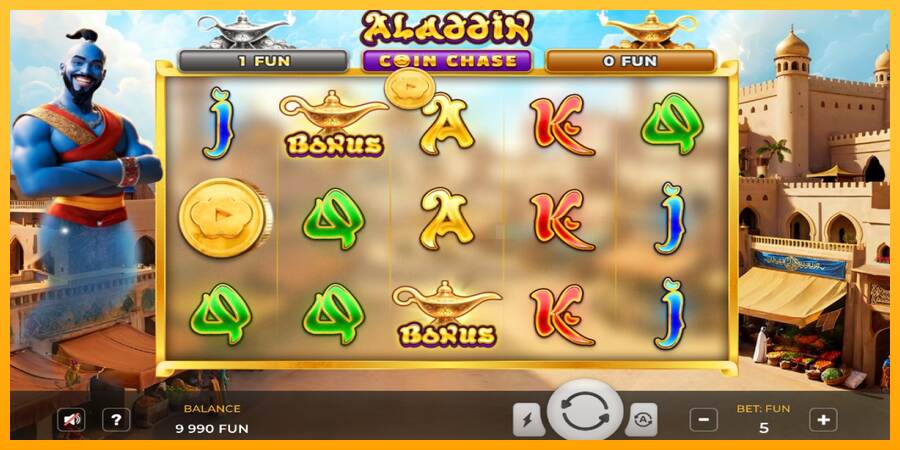 Aladdin Coin Chase máquina de juego por dinero, imagen 2