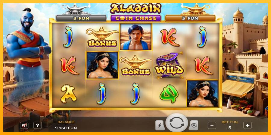 Aladdin Coin Chase máquina de juego por dinero, imagen 3