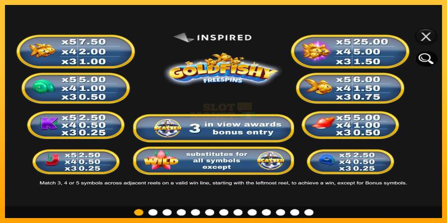 Gold Fishy Free Spins máquina de juego por dinero, imagen 4