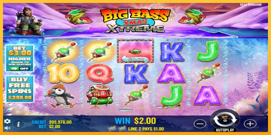 Big Bass Xmas Xtreme máquina de juego por dinero, imagen 3