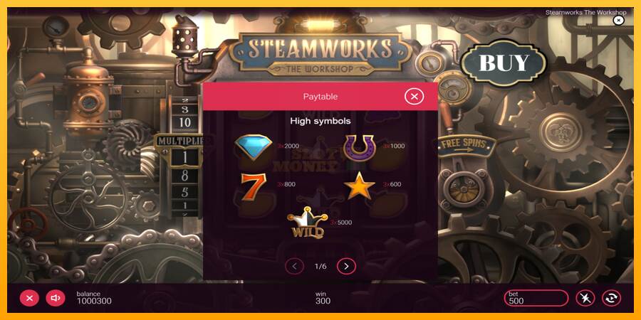 Steamworks - The Workshop máquina de juego por dinero, imagen 5