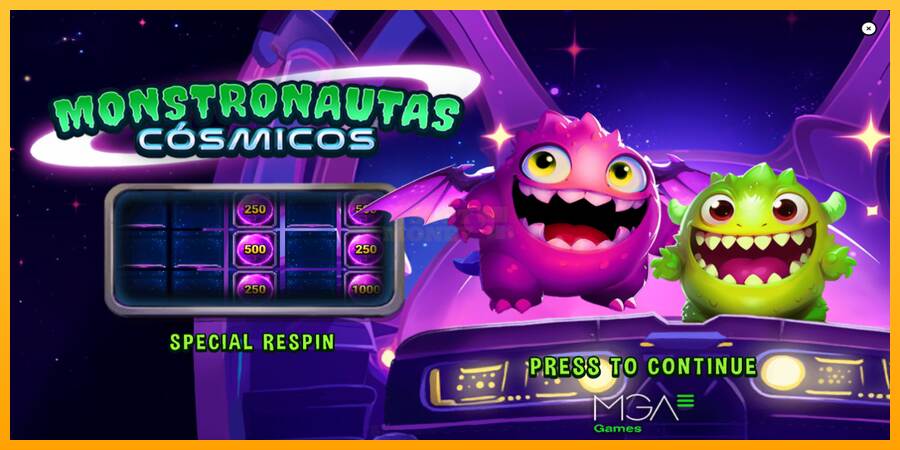 Monstronautas Cosmicos máquina de juego por dinero, imagen 1