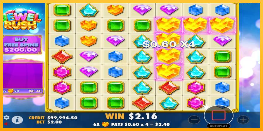 Jewel Rush máquina de juego por dinero, imagen 2