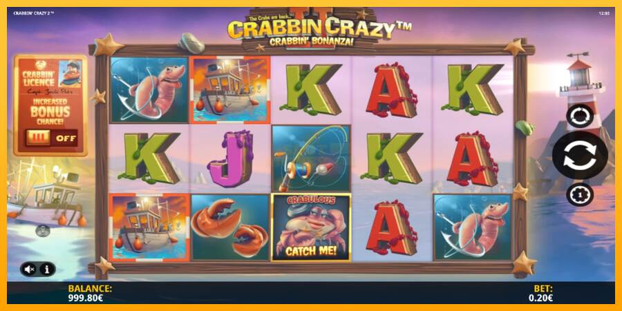 Crabbin Crazy 2 máquina de juego por dinero, imagen 2