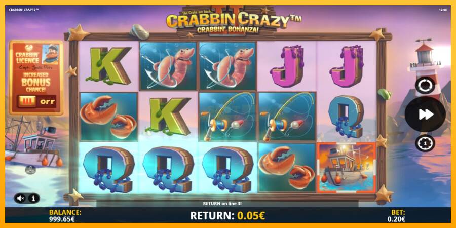 Crabbin Crazy 2 máquina de juego por dinero, imagen 3