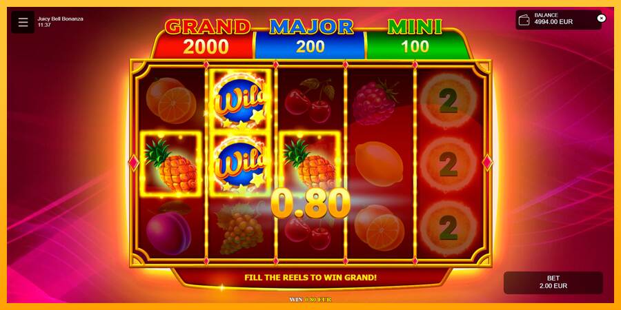 Juicy Bell Bonanza máquina de juego por dinero, imagen 3