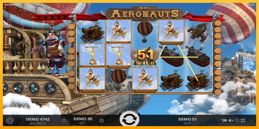 Aeronauts máquina de juego por dinero, imagen 3