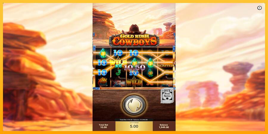 Gold Rush Cowboys máquina de juego por dinero, imagen 5