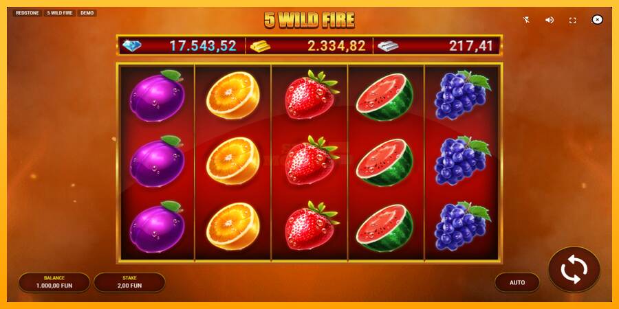 5 Wild Fire máquina de juego por dinero, imagen 2