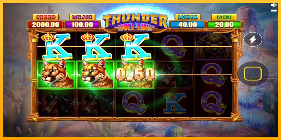 Thunder Wolf Link máquina de juego por dinero, imagen 2