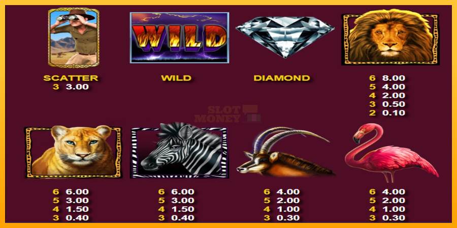 Wild Lion with Reel Bingo máquina de juego por dinero, imagen 4