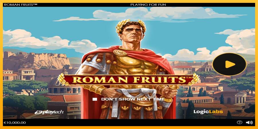 Roman Fruits máquina de juego por dinero, imagen 1