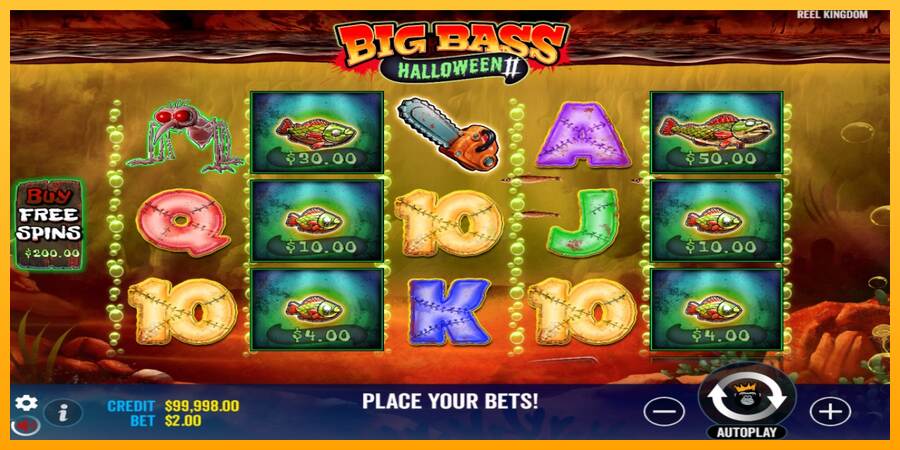 Big Bass Halloween II máquina de juego por dinero, imagen 2