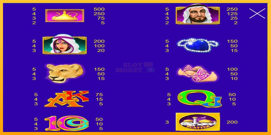 Persian Nights máquina de juego por dinero, imagen 2