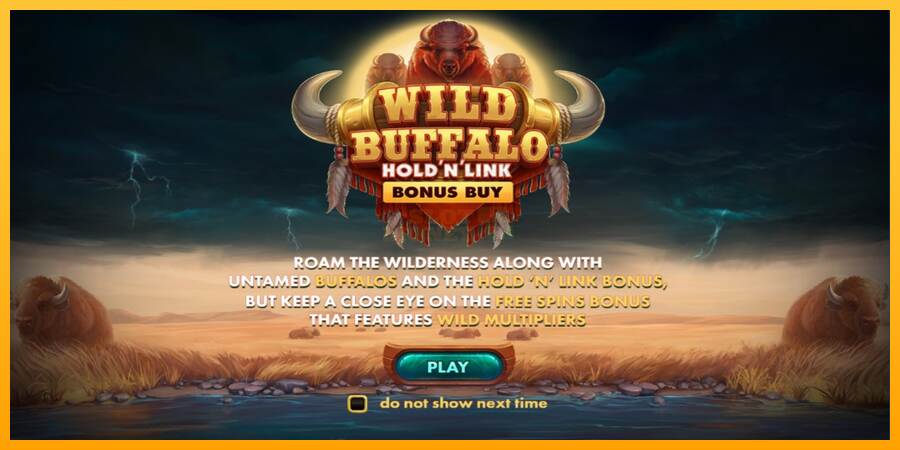 Wild Buffalo Hold N Link Bonus Buy máquina de juego por dinero, imagen 1