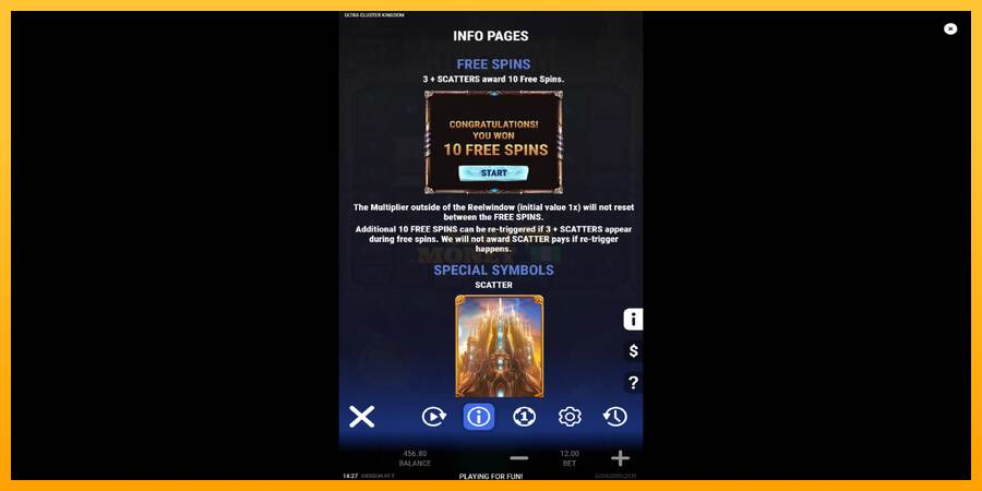 Ultra Cluster Kingdom máquina de juego por dinero, imagen 5