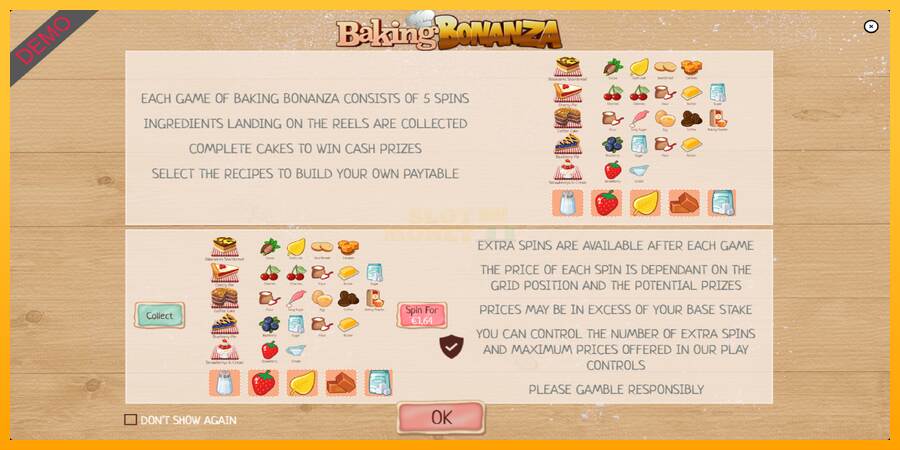 Baking Bonanza máquina de juego por dinero, imagen 1