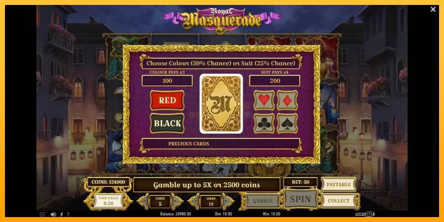 Royal Masquerade máquina de juego por dinero, imagen 4