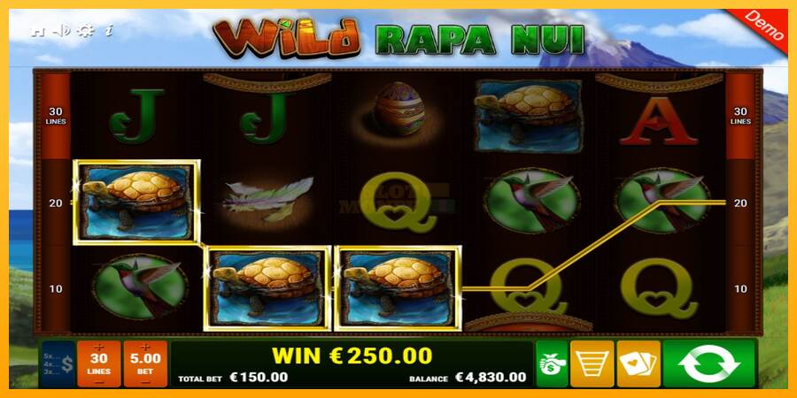 Wild Rapa Nui máquina de juego por dinero, imagen 2