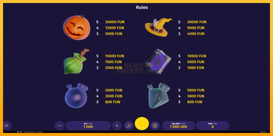 Pumpkin Potion máquina de juego por dinero, imagen 5