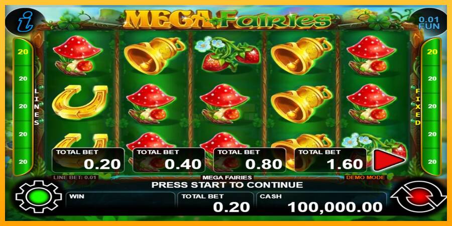 Mega Fairies máquina de juego por dinero, imagen 1