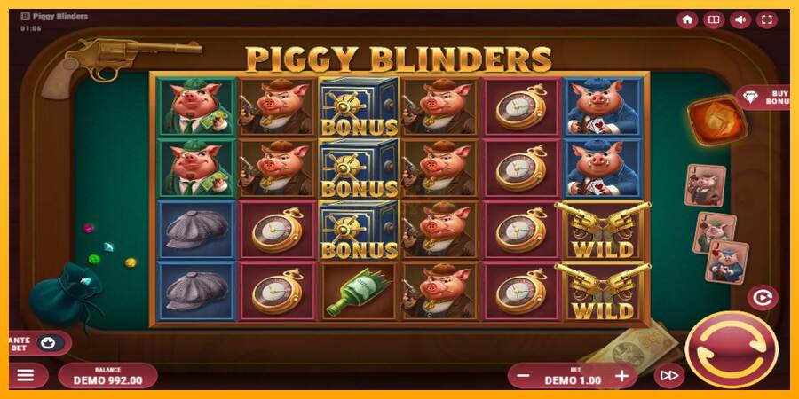 Piggy Blinders máquina de juego por dinero, imagen 3