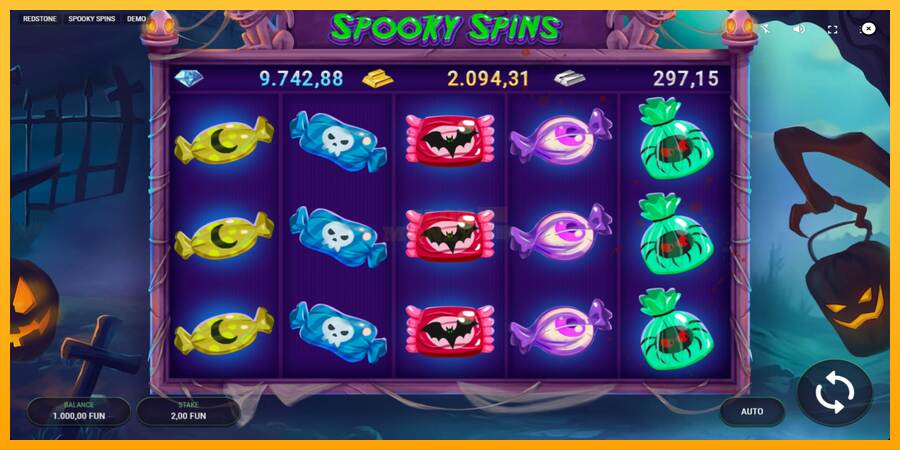 Spooky Spins máquina de juego por dinero, imagen 2