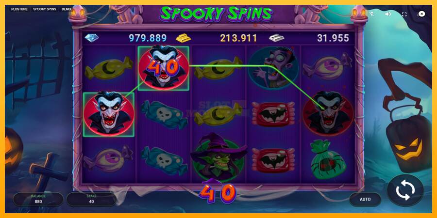 Spooky Spins máquina de juego por dinero, imagen 3