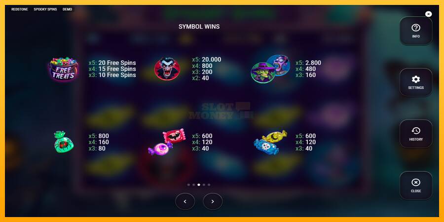 Spooky Spins máquina de juego por dinero, imagen 6