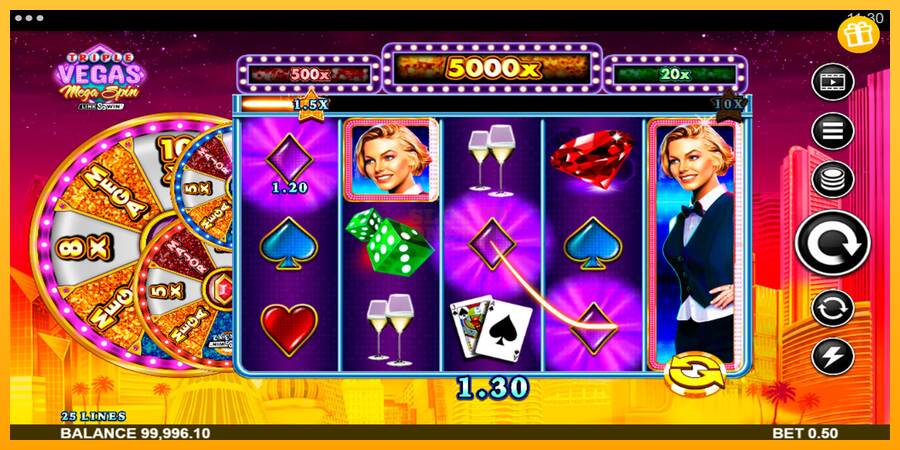 Triple Vegas Mega Spin máquina de juego por dinero, imagen 5