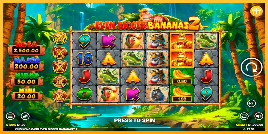 King Kong Cash Even Bigger Bananas 2 máquina de juego por dinero, imagen 1