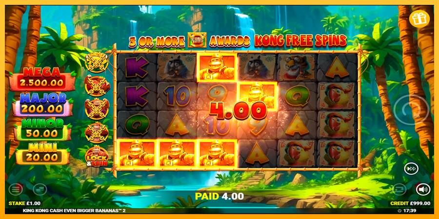 King Kong Cash Even Bigger Bananas 2 máquina de juego por dinero, imagen 4