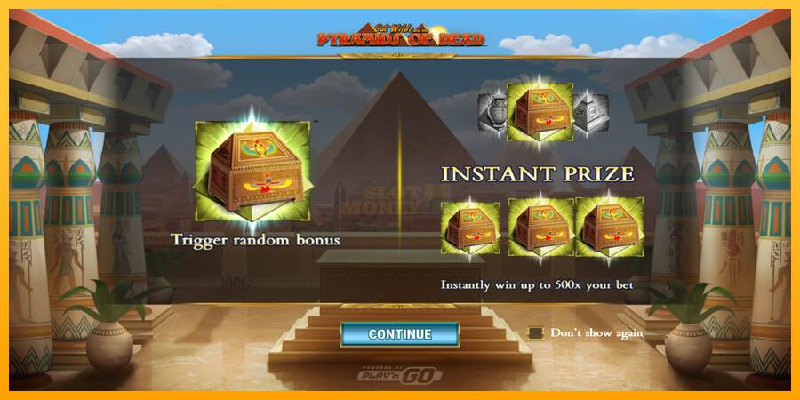 Cat Wilde and the Pyramids of Dead máquina de juego por dinero, imagen 1