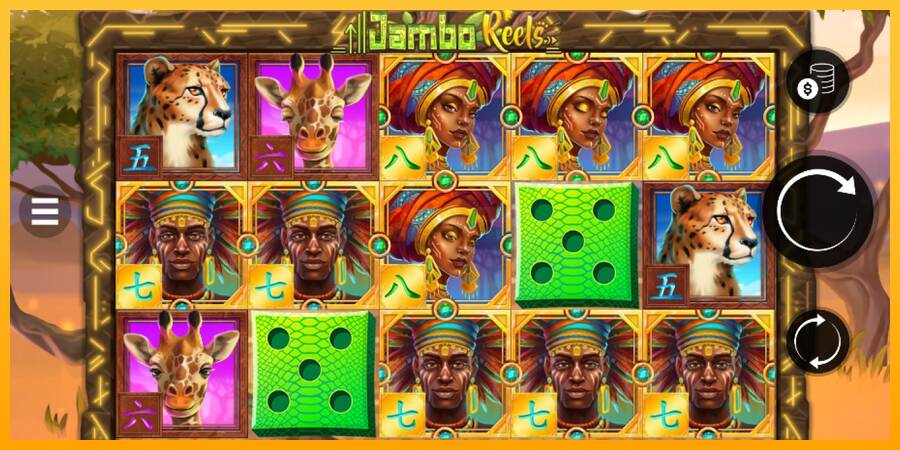 Jambo Reels Dice máquina de juego por dinero, imagen 1