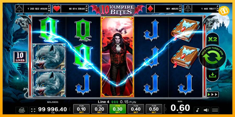 10 Vampire Bites máquina de juego por dinero, imagen 2