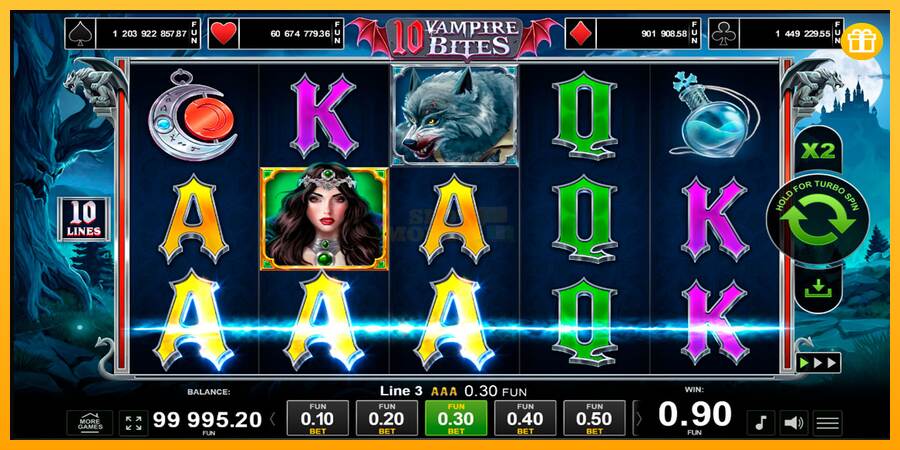 10 Vampire Bites máquina de juego por dinero, imagen 3