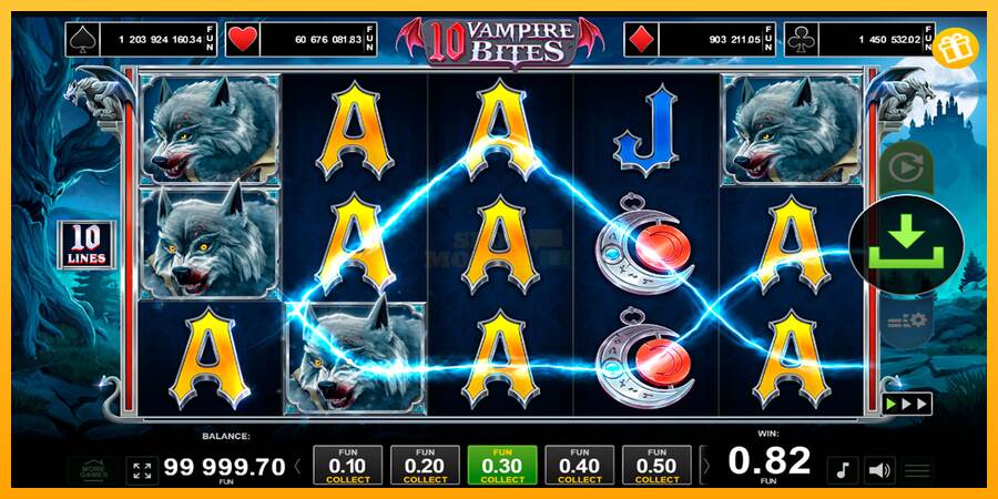 10 Vampire Bites máquina de juego por dinero, imagen 5