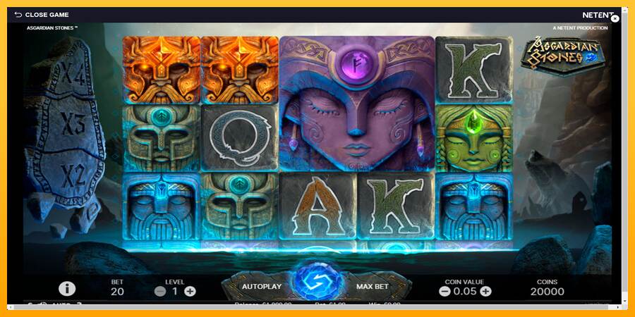 Asgardian Stones máquina de juego por dinero, imagen 1