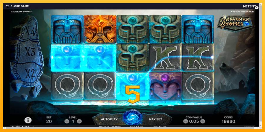 Asgardian Stones máquina de juego por dinero, imagen 2