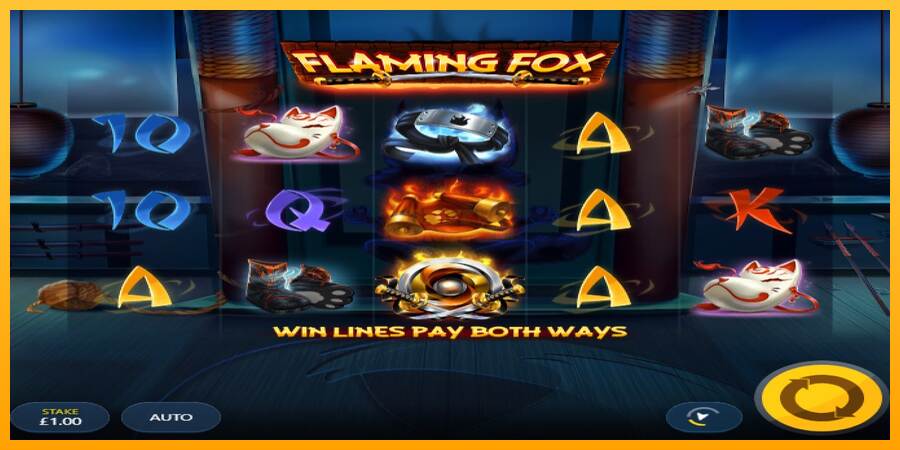 Flaming Fox máquina de juego por dinero, imagen 1