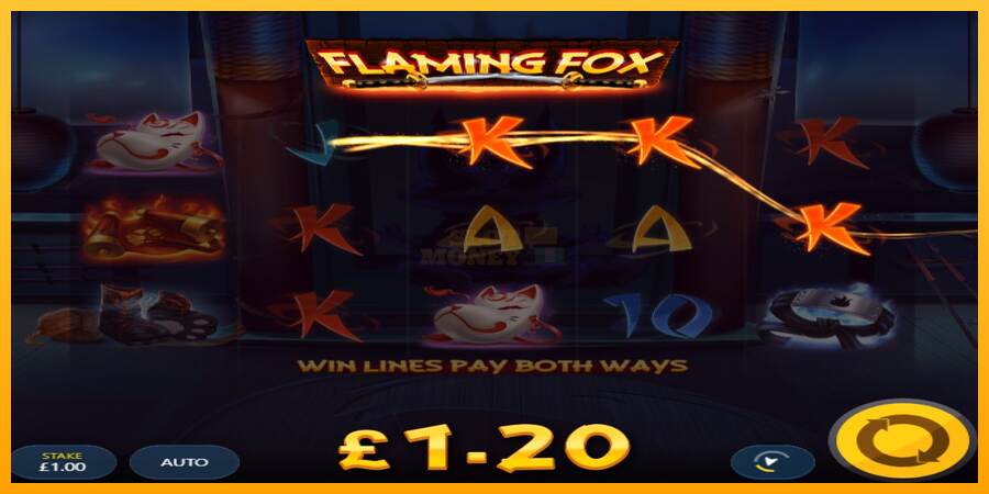 Flaming Fox máquina de juego por dinero, imagen 3