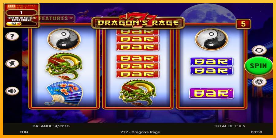 777 - Dragons Rage máquina de juego por dinero, imagen 2