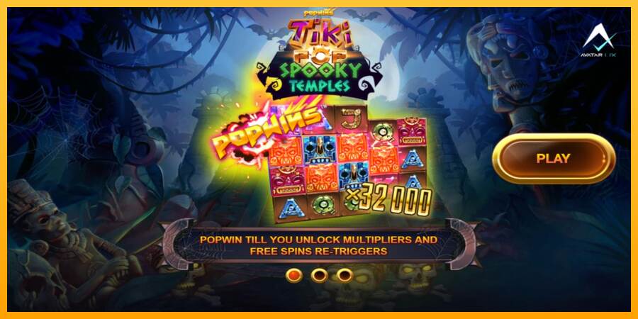 TikiPop Spooky Temples máquina de juego por dinero, imagen 1