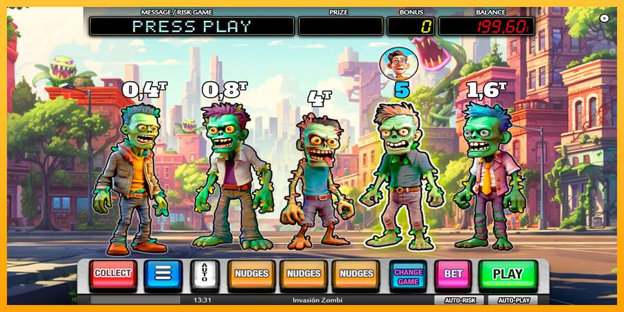 Invasion Zombie máquina de juego por dinero, imagen 2