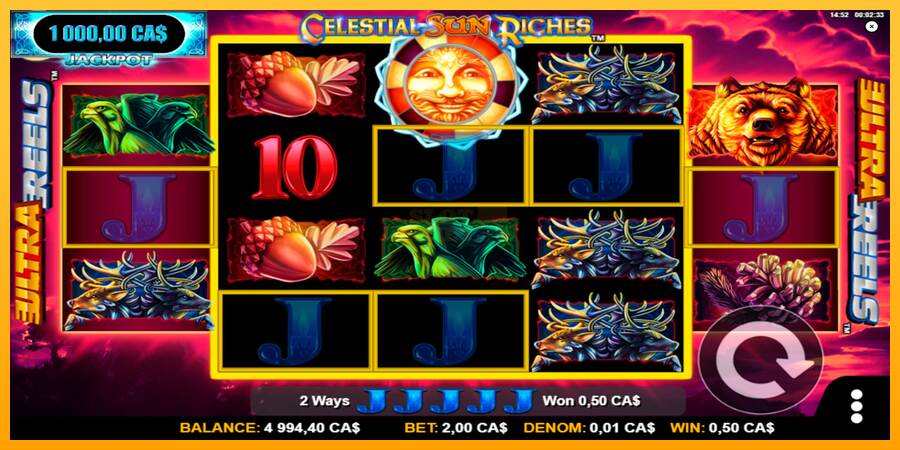 Celestial Sun Riches máquina de juego por dinero, imagen 4