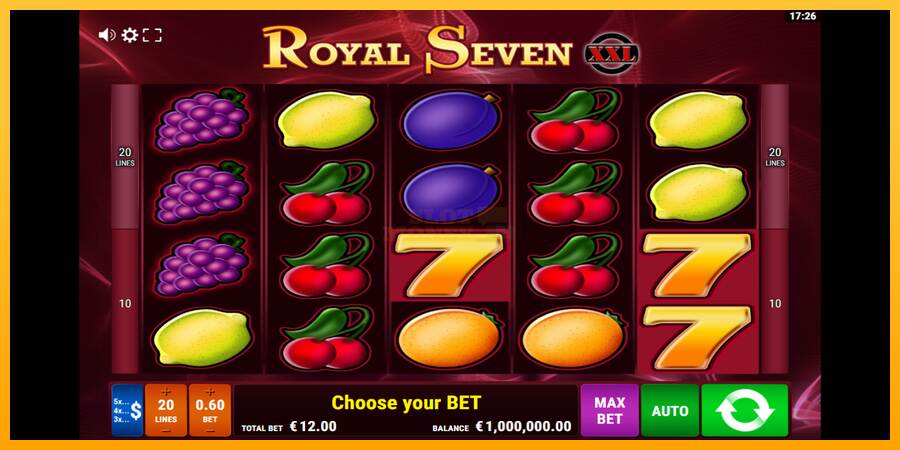 Royal Seven XXL máquina de juego por dinero, imagen 1