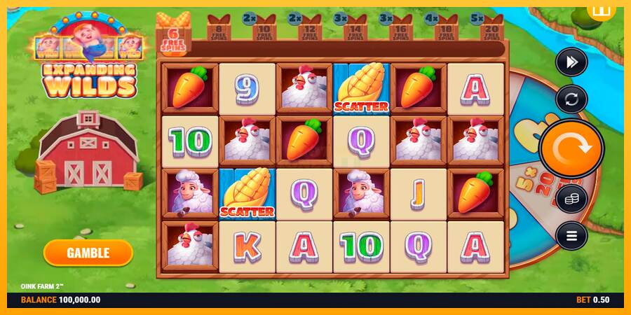 Oink Farm 2 máquina de juego por dinero, imagen 1