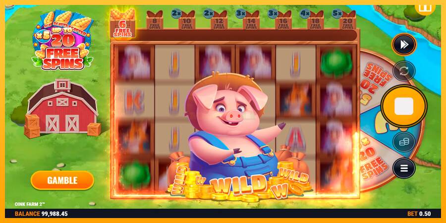 Oink Farm 2 máquina de juego por dinero, imagen 4